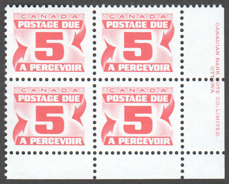 Canada Scott J32 MNH PB LR - Click Image to Close